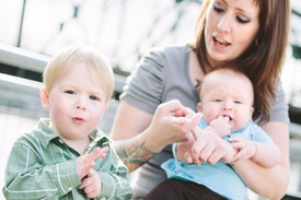 Baby sign language