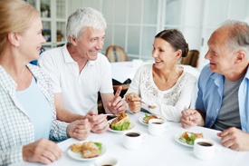 Dining in Restaurant